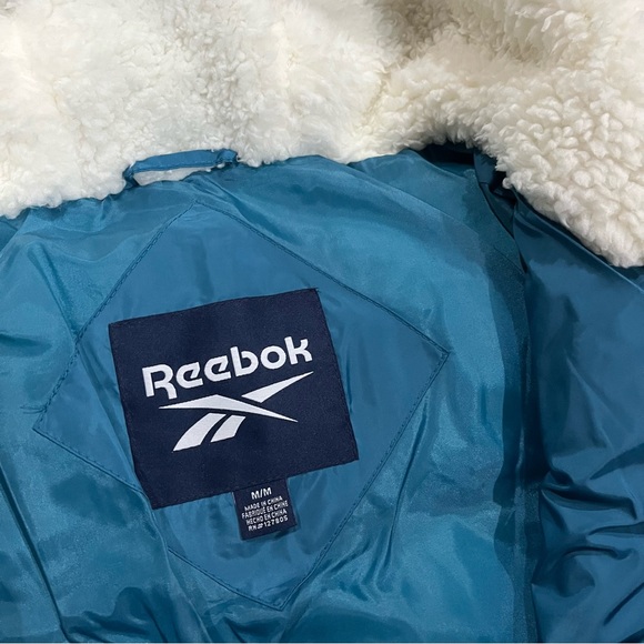 Brand new with tags - Men’s Reebok Puffer Sherpa Jacket - Picture 5 of 9